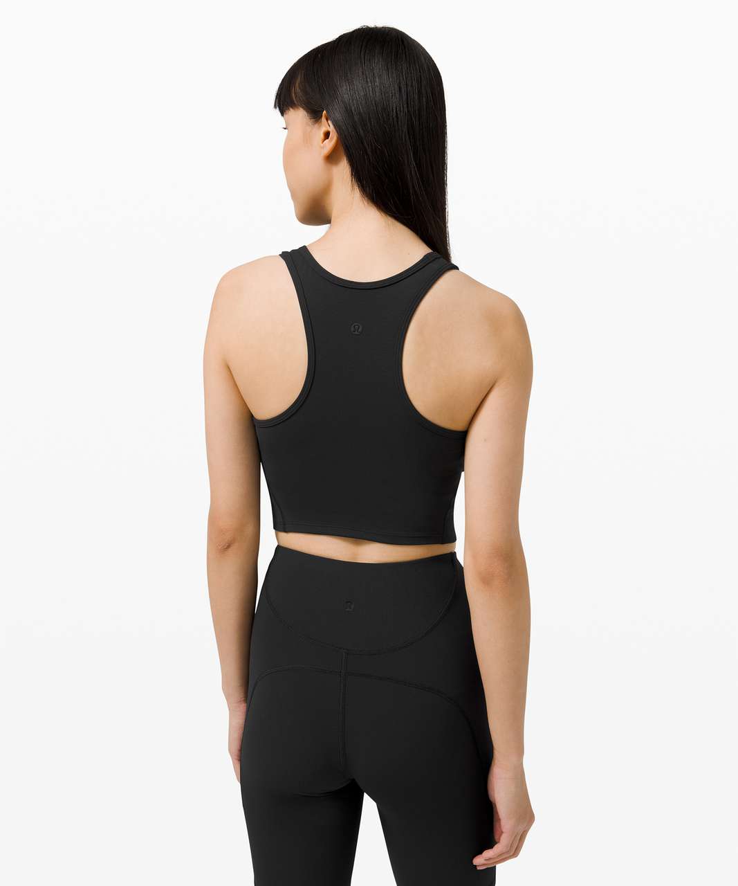 NWOT Lululemon Ribbed Nulu Racerback Yoga Tank Top - Black (Size 2