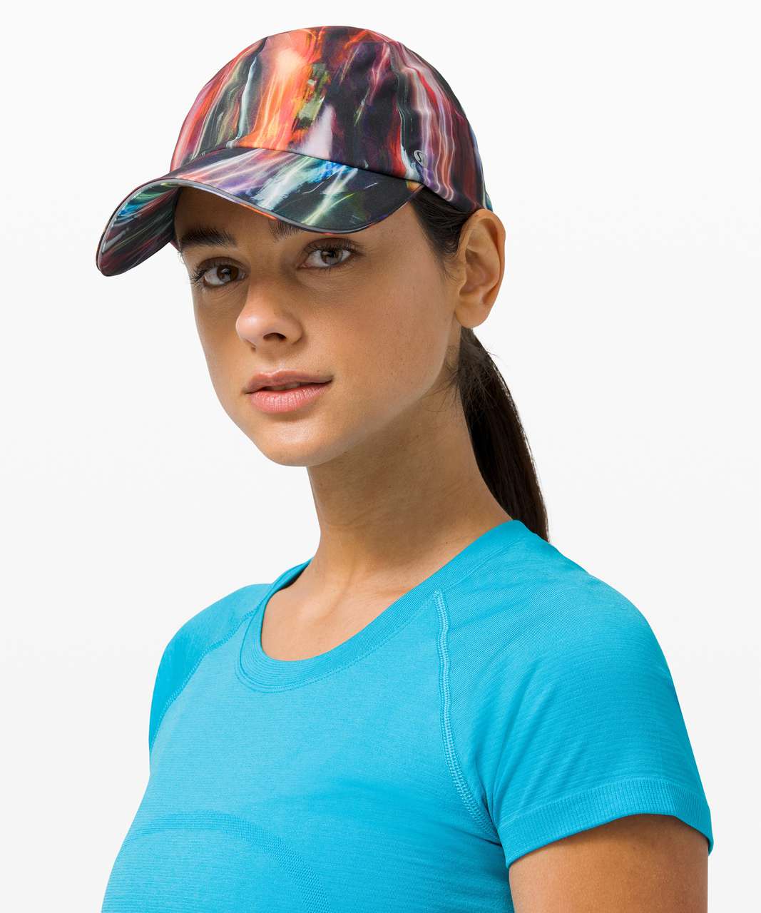 Lululemon Fast and Free Womens Run Hat - Chroma Fusion Multi - lulu ...