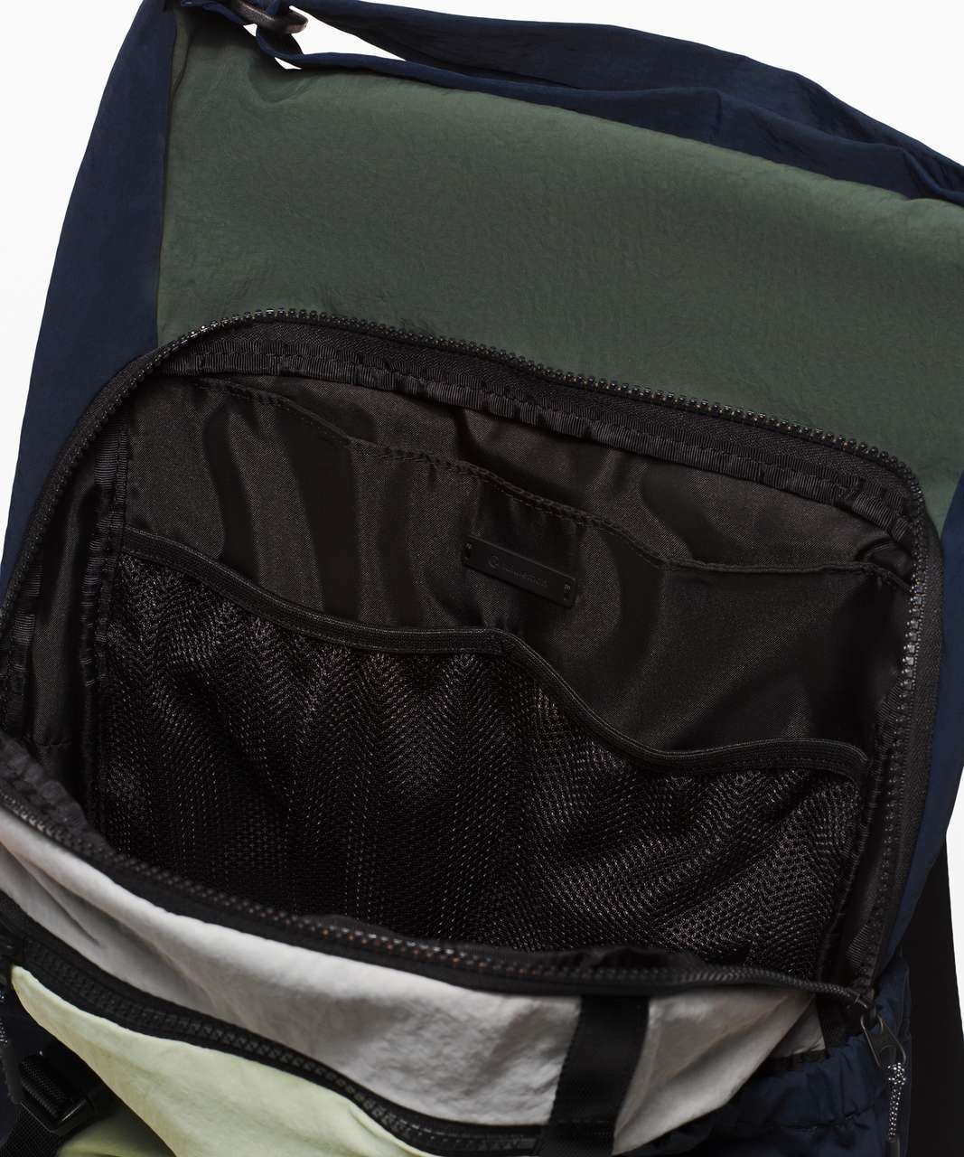 Lululemon Pack and Go Backpack - Green Fern / True Navy / Silver