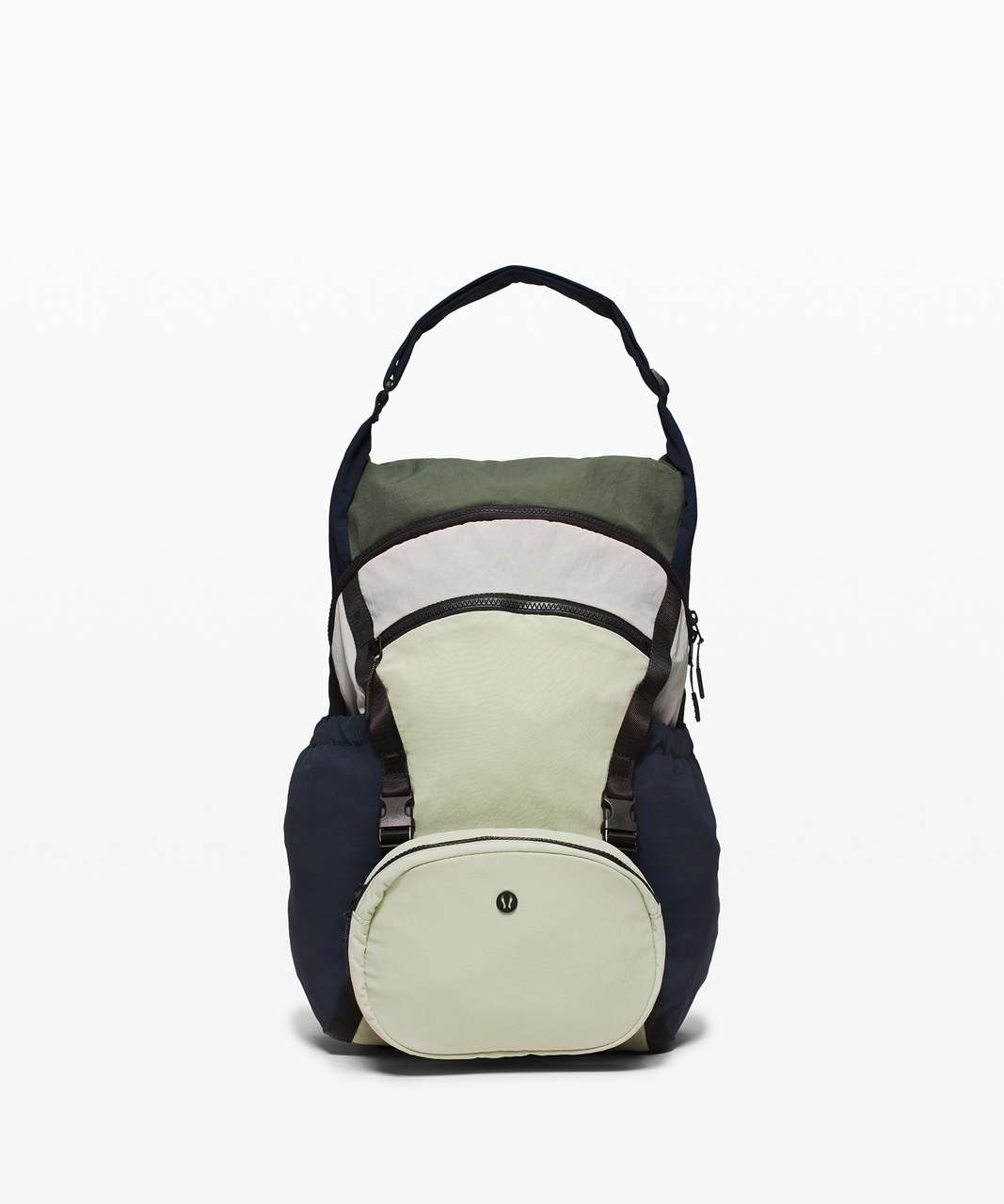 Lululemon Pack and Go Backpack - Green Fern / True Navy / Silver Drop