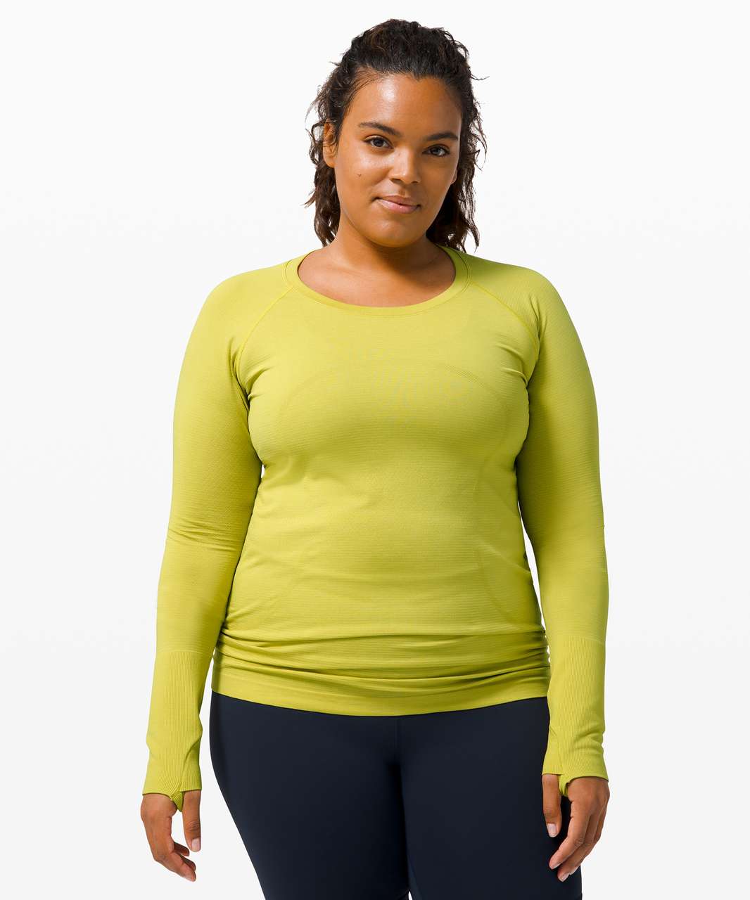 Lululemon Swiftly Tech Long Sleeve 2.0 - Yellow Pear / Yellow Pear