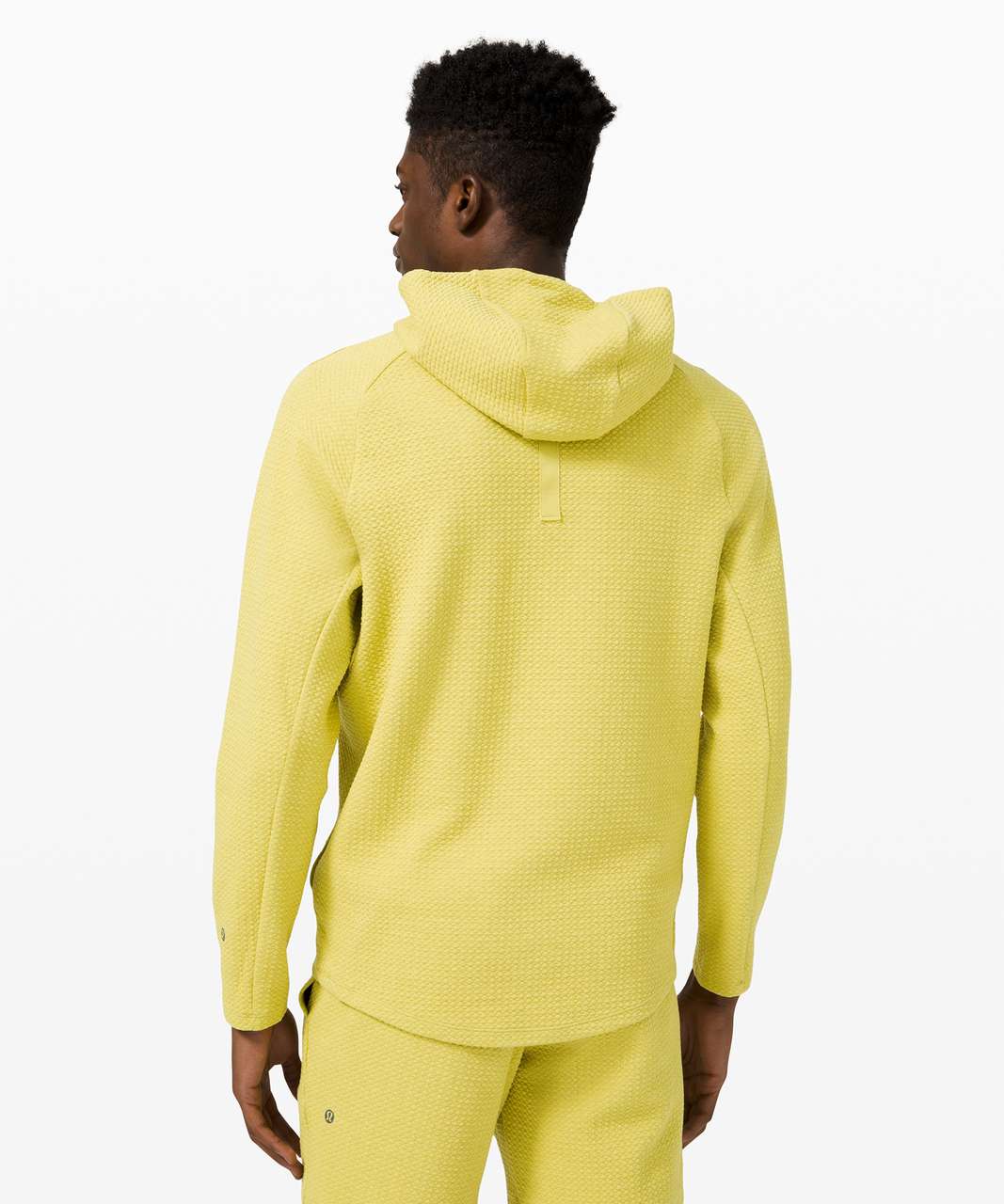 Lululemon At Ease Hoodie - Heathered Yellow Pear / Black