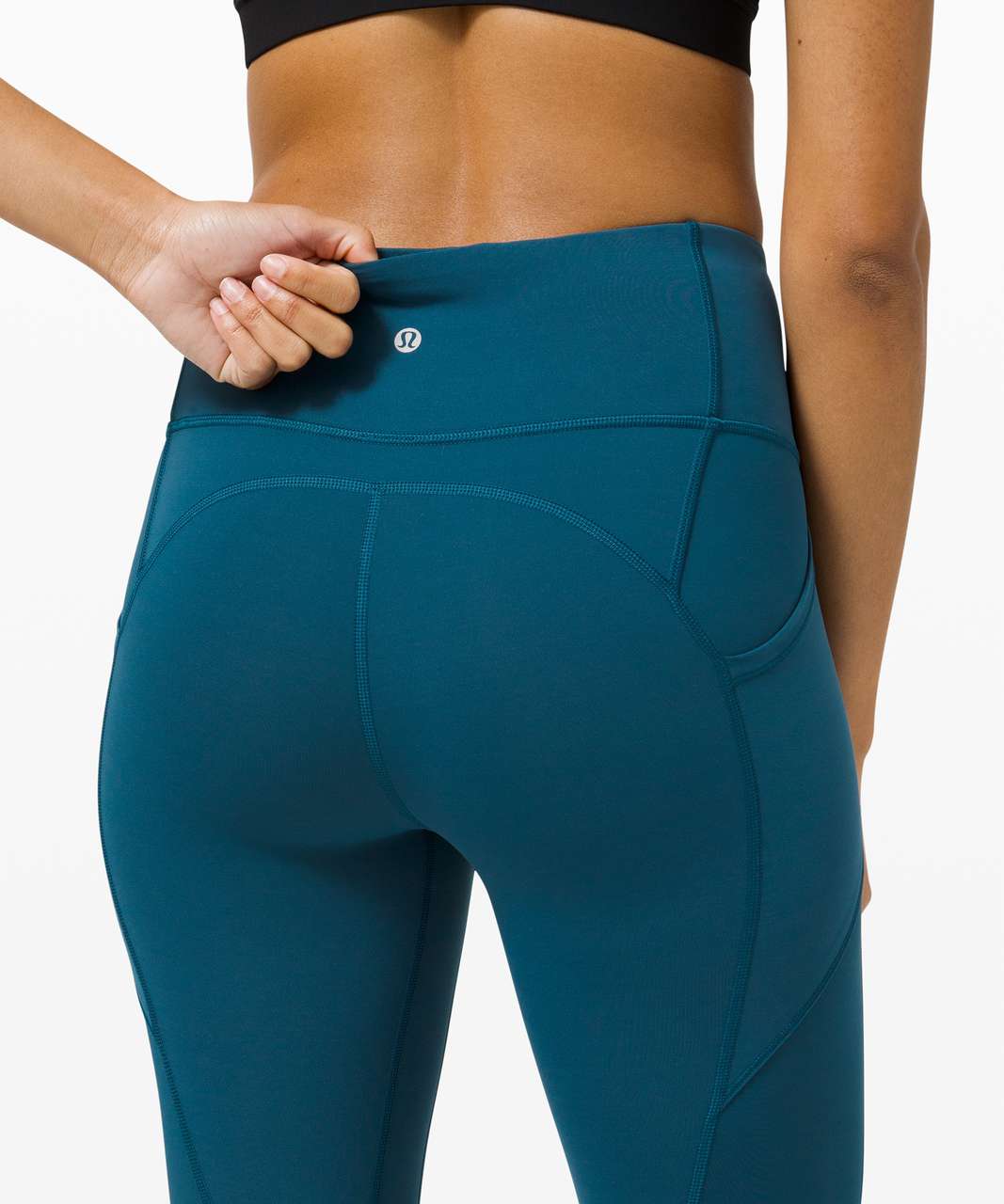 Lululemon All The Right Places Crop II *23 - Code Blue - lulu fanatics