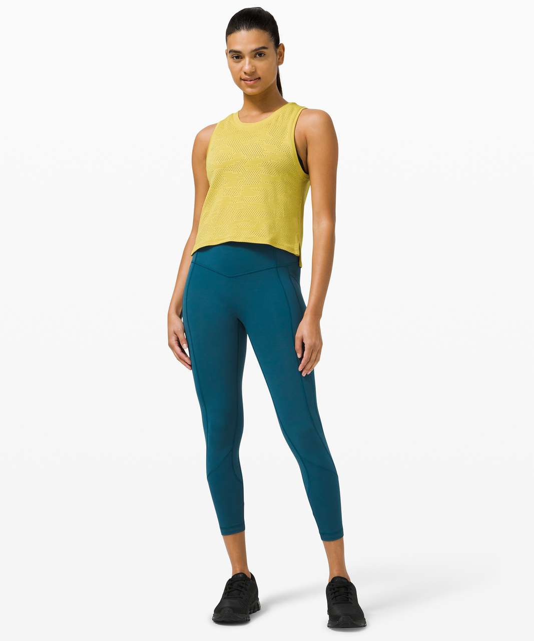 Lululemon All The Right Places Crop II *23 - Code Blue - lulu fanatics