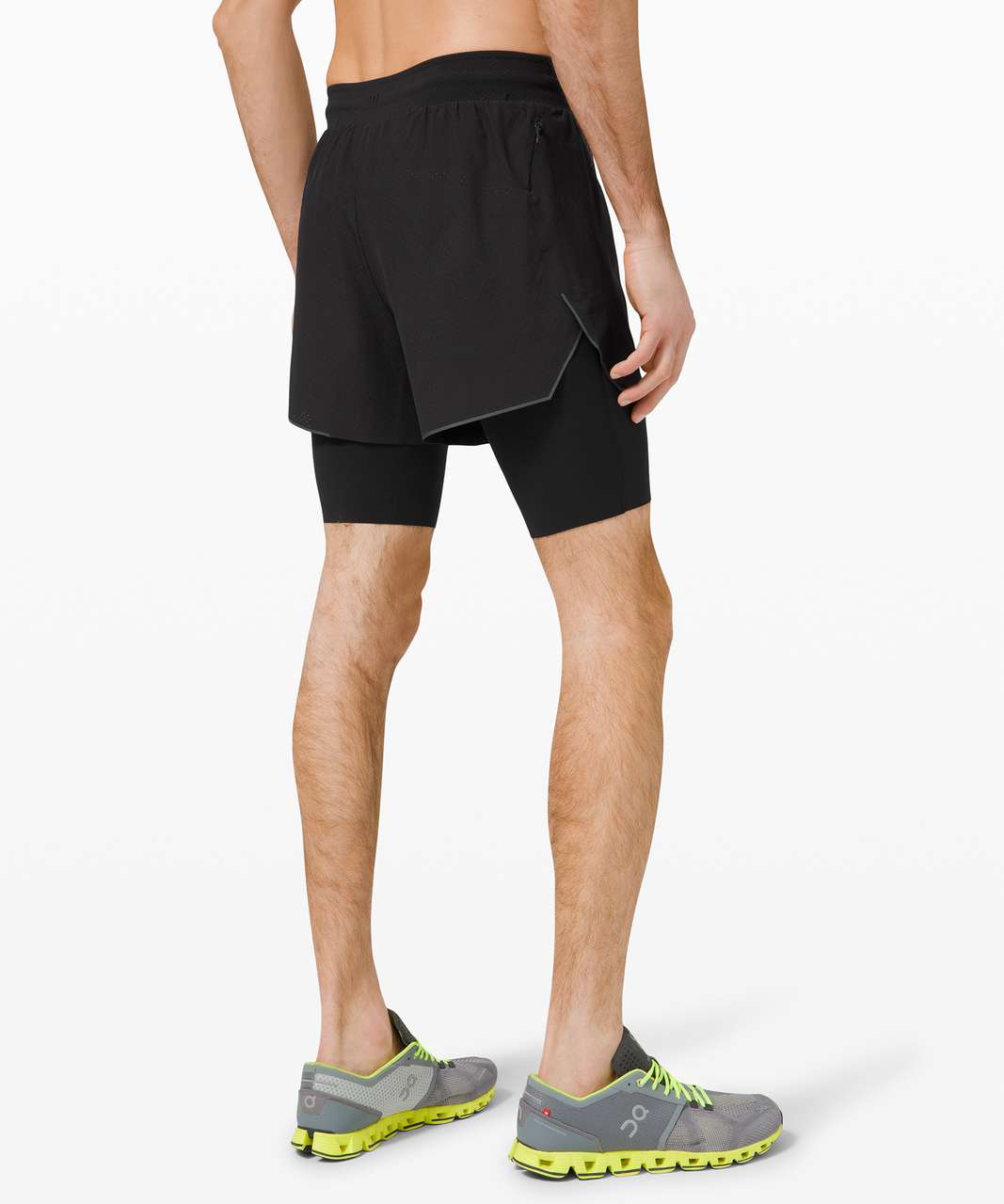 Lululemon Zoned In 2-in-1 Short 10 - Black