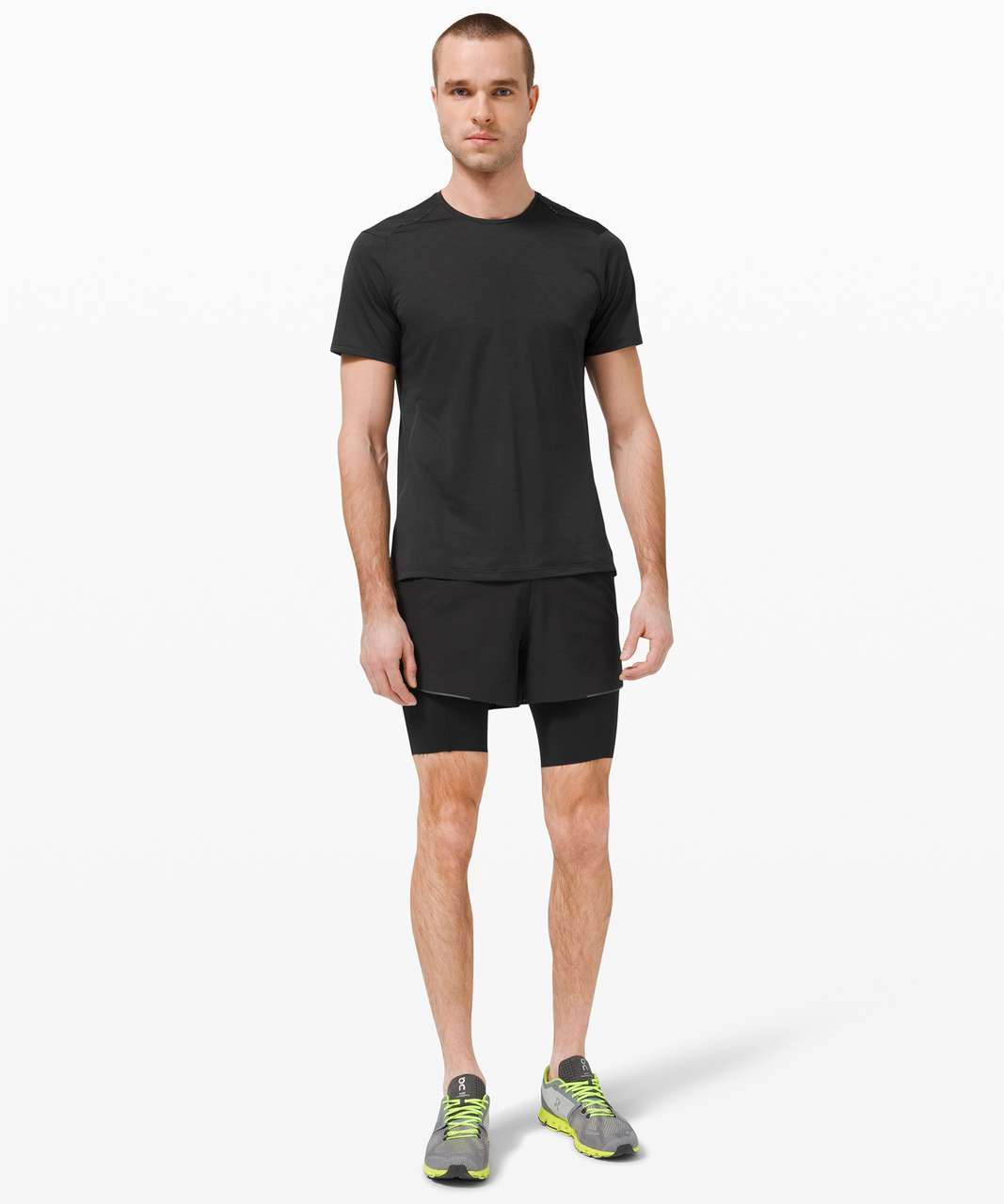 Lululemon Zoned In 2-in-1 Short 10 - Black - lulu fanatics