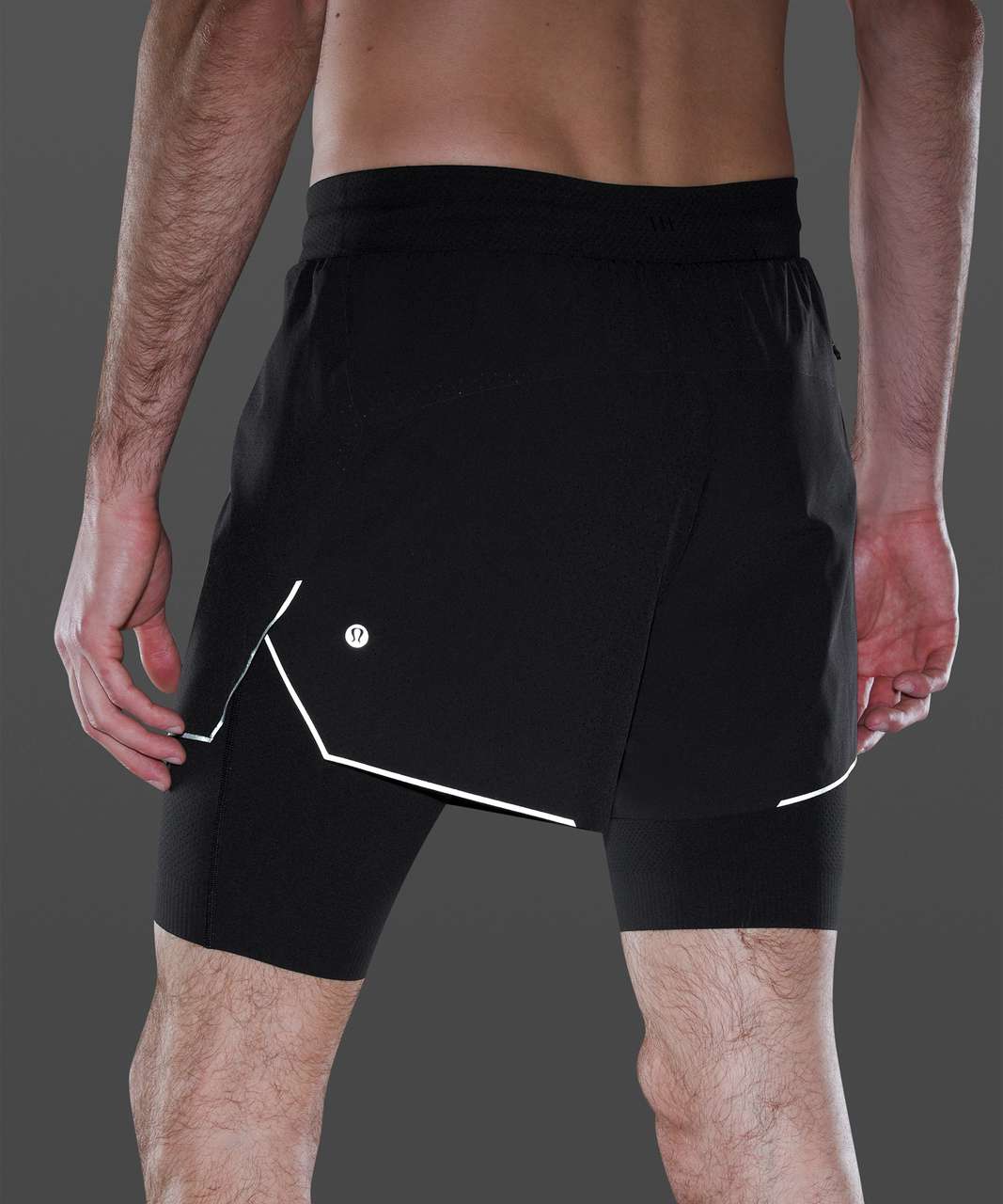 Lululemon Zoned In 2-in-1 Short 10 - Black