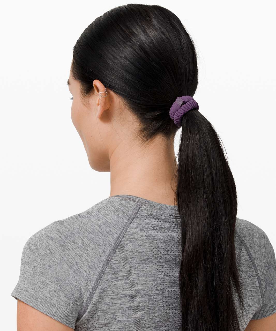 Lululemon Skinny Scrunchie *6 Pack - Grape Mauve / Yellow Pear / Smoked Spruce / Rosemary Green / Black / Cafe Au Lait