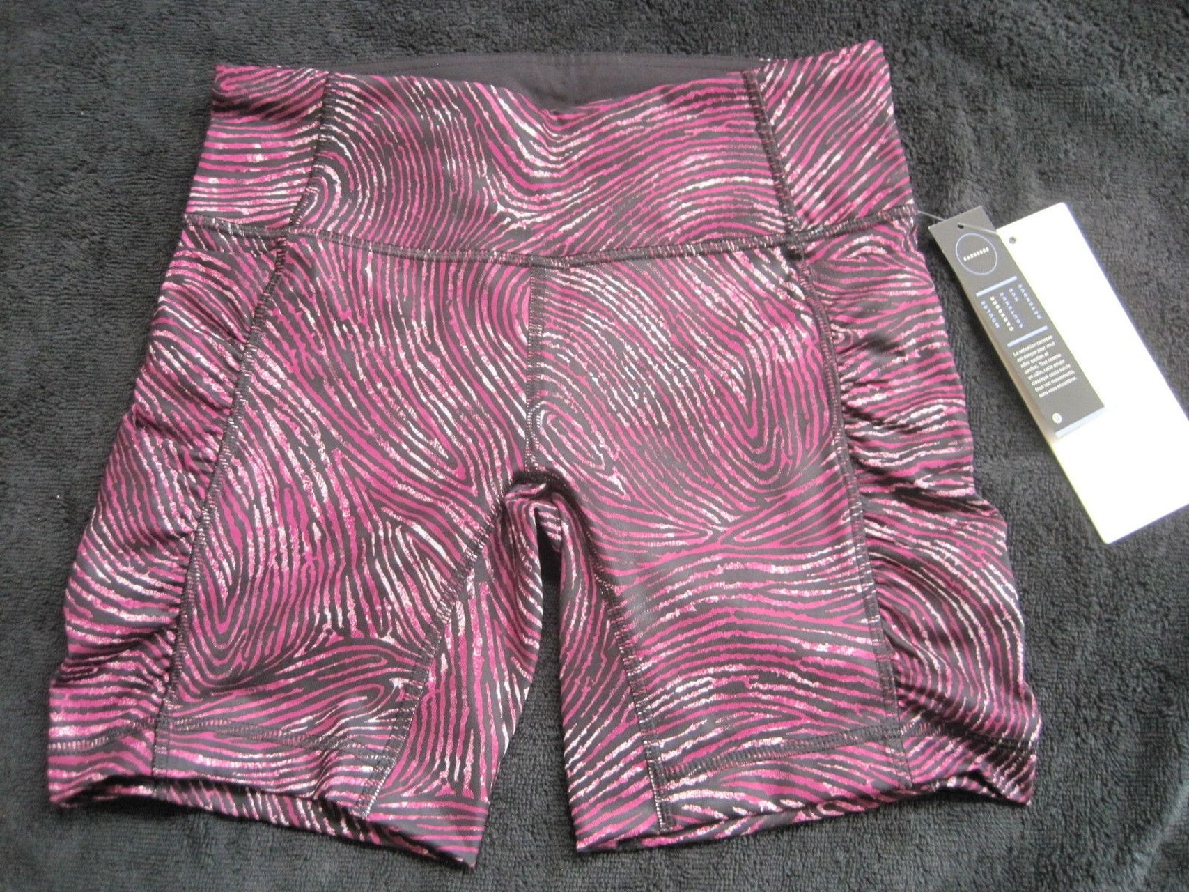 Lululemon Speed Track Short - 2016 Seawheeze - Who Done It Regal Plum Black