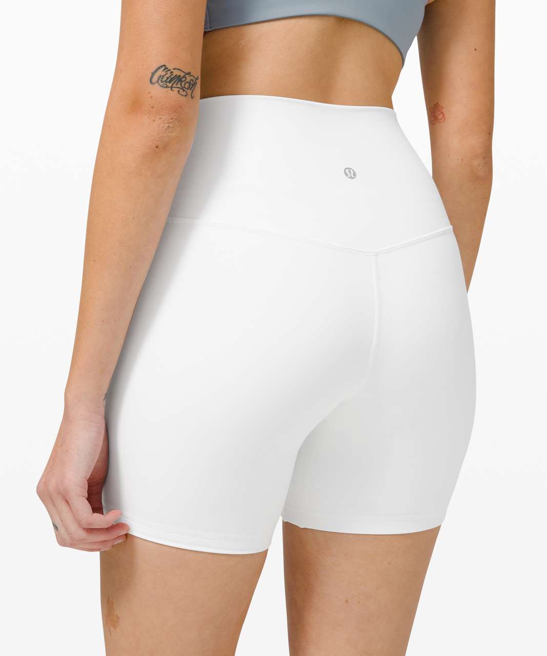 Lululemon Align Short *6 - White - lulu fanatics