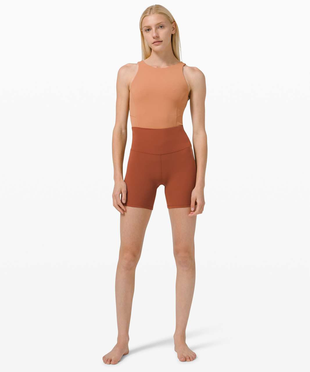 Lululemon Align Short *6 - Dark Terracotta - lulu fanatics