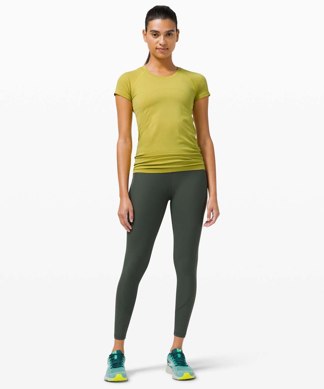 Lululemon Swiftly Tech Short Sleeve 2.0 - Yellow Pear / Yellow Pear