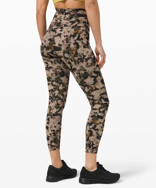 Wunder Train 25 0 NWT Lululemon HCSN Heritage 365 Camo Smoky Red