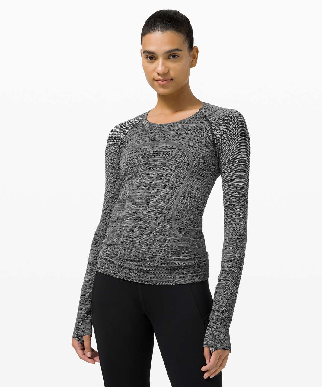 Lululemon Swiftly Tech Long Sleeve 2.0 - Dew Green / Neo Mint - lulu  fanatics