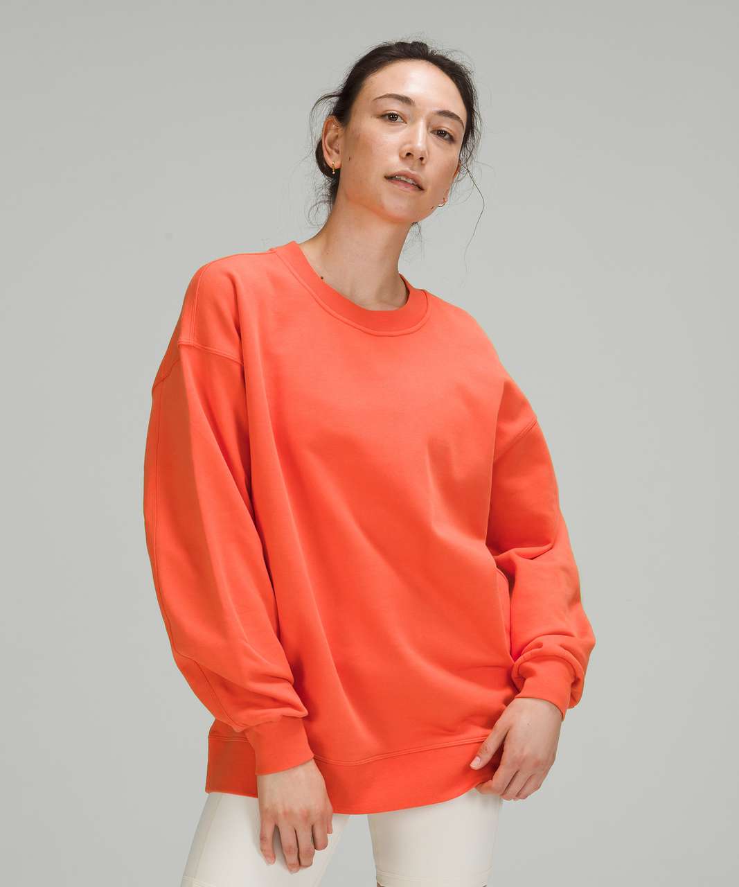 Sweatshirt Lululemon Orange size 6 US in Not specified - 27067328