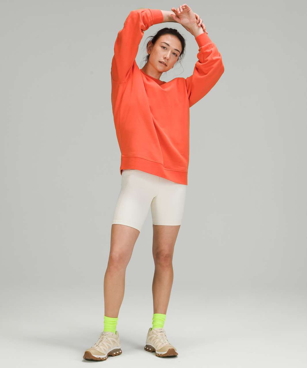 Lululemon Perfectly Oversized Crew - Warm Coral