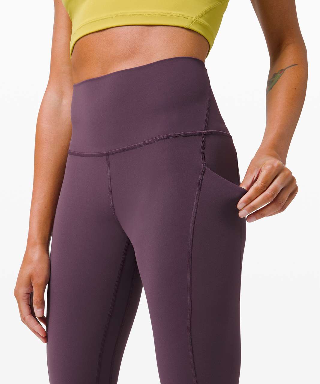 Lululemon Align High Rise Pant with Pockets 25" - Grape Thistle