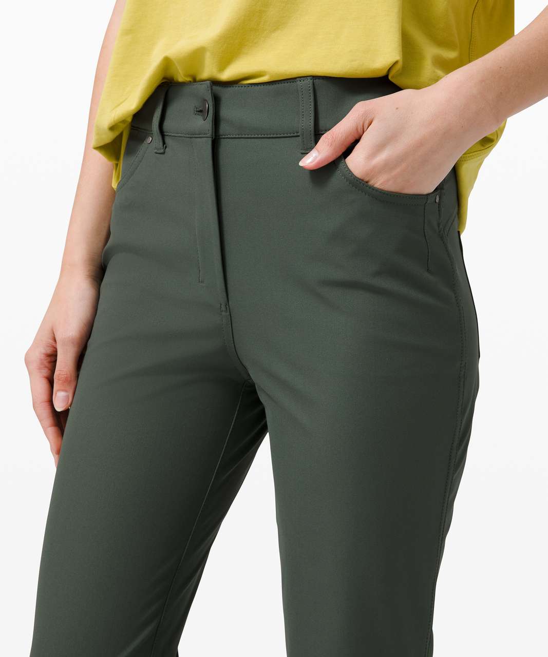 Lululemon City Sleek 5 Pocket 7/8 Pant - Smoked Spruce