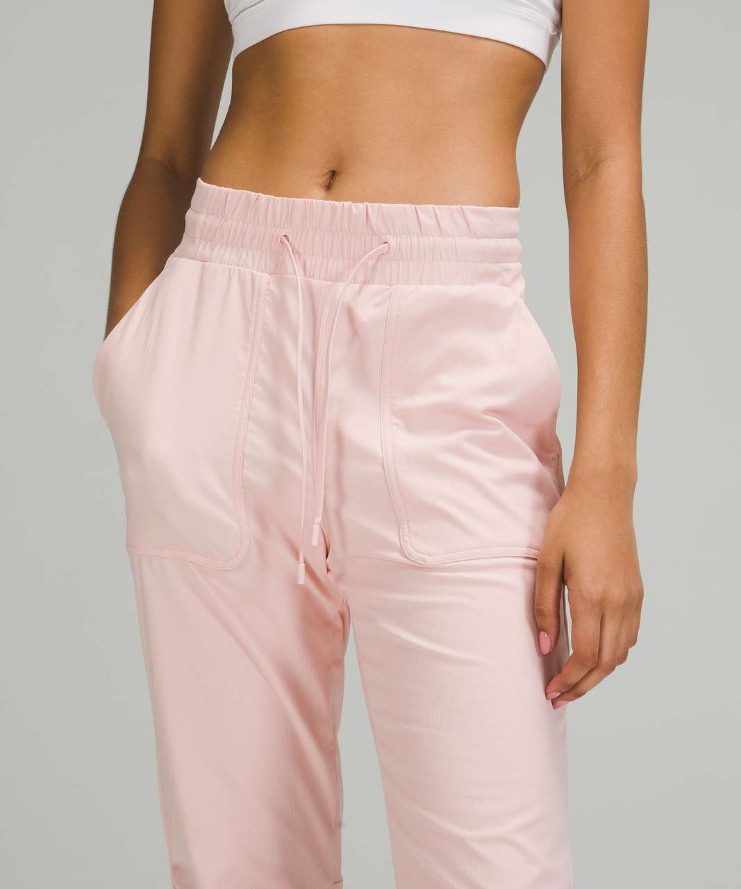 LULULEMON Beyond The Studio Lined Jogger Pants Women’s Sz 10 Pink Mist NWT