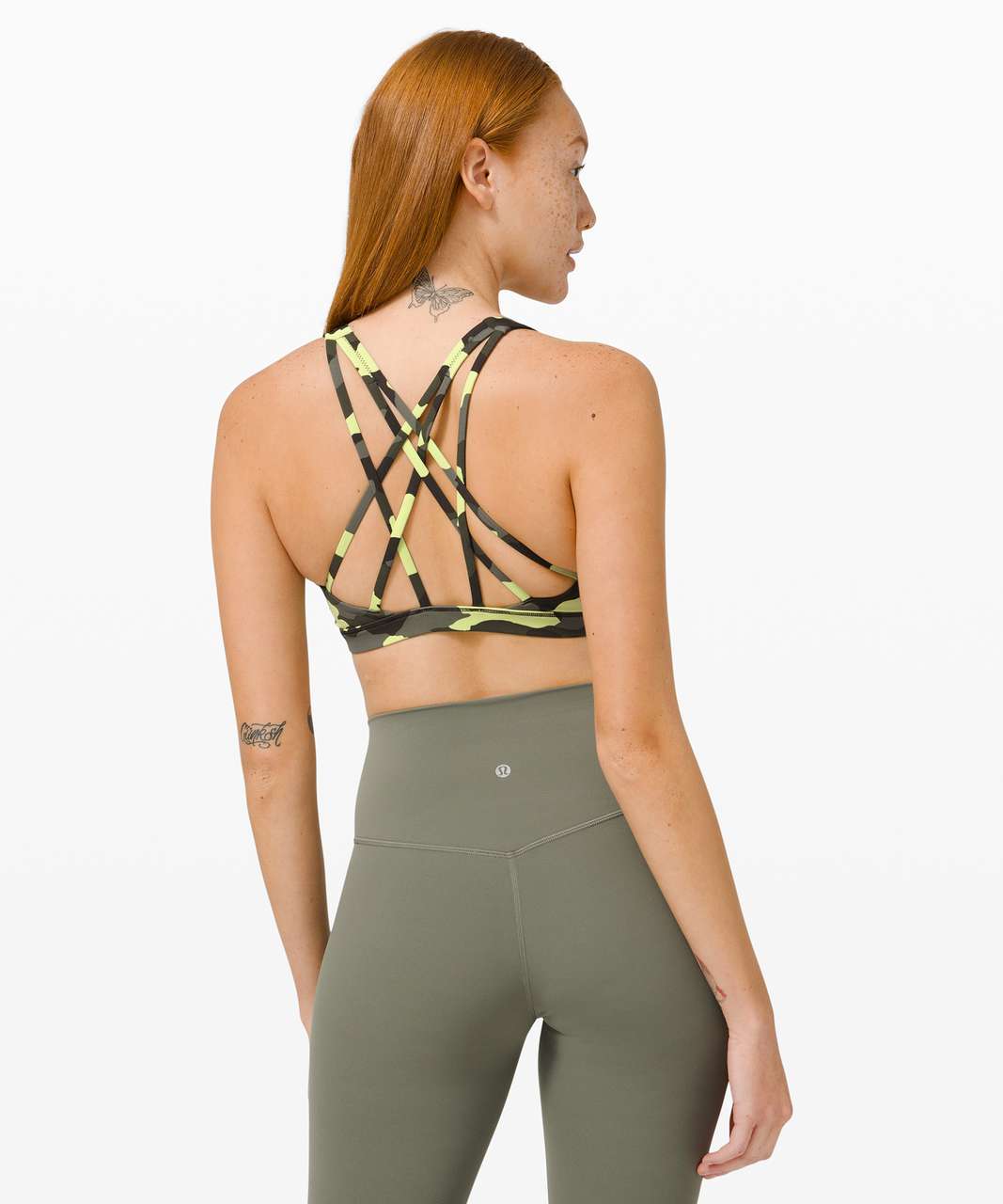 Lululemon Free To Be Serene Bra *Light Support, C/D Cup - Heritage 365 Camo Crispin Green Multi