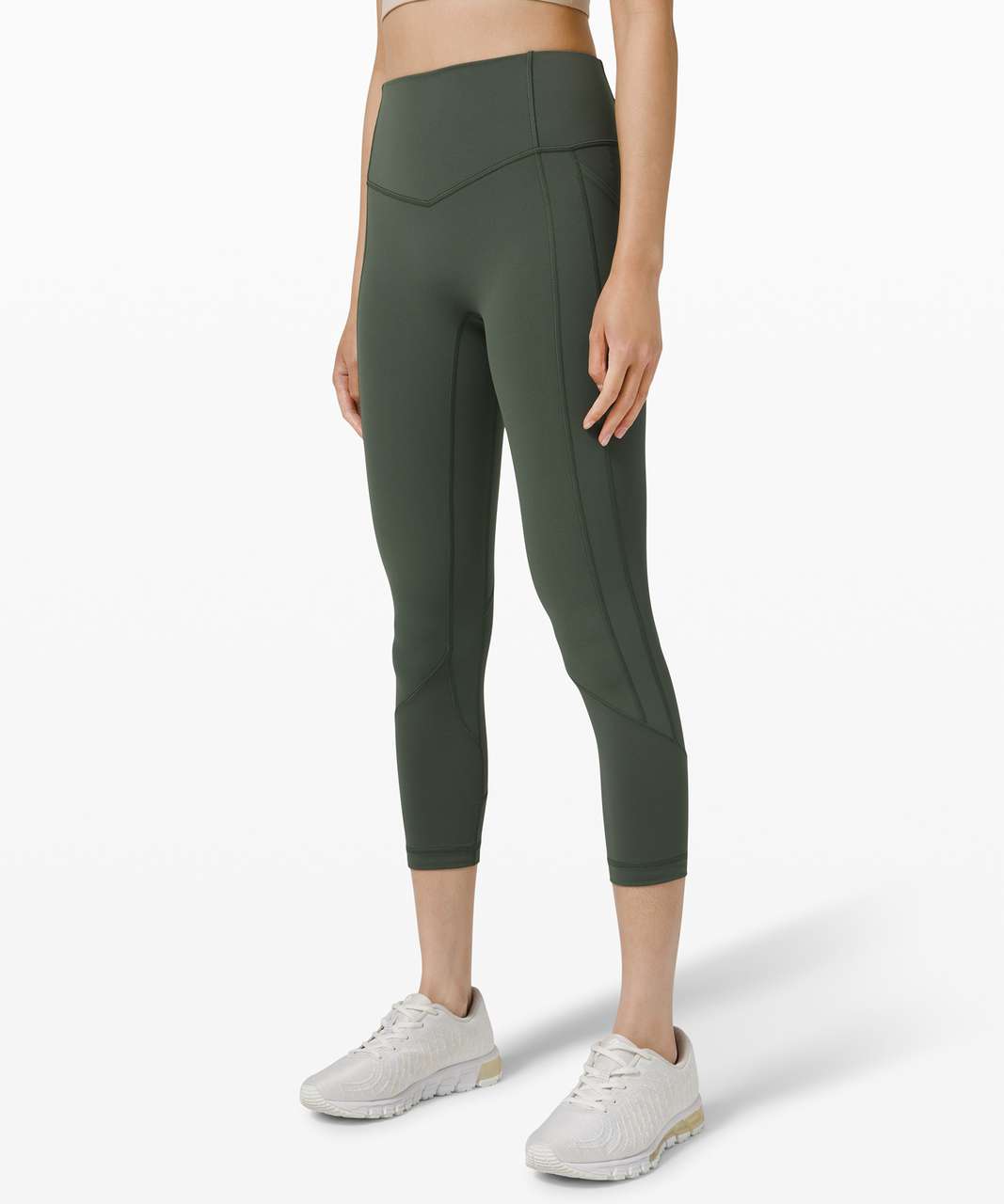 Lululemon All The Right Places P60416 Crop Leggings Yoga Women's 4