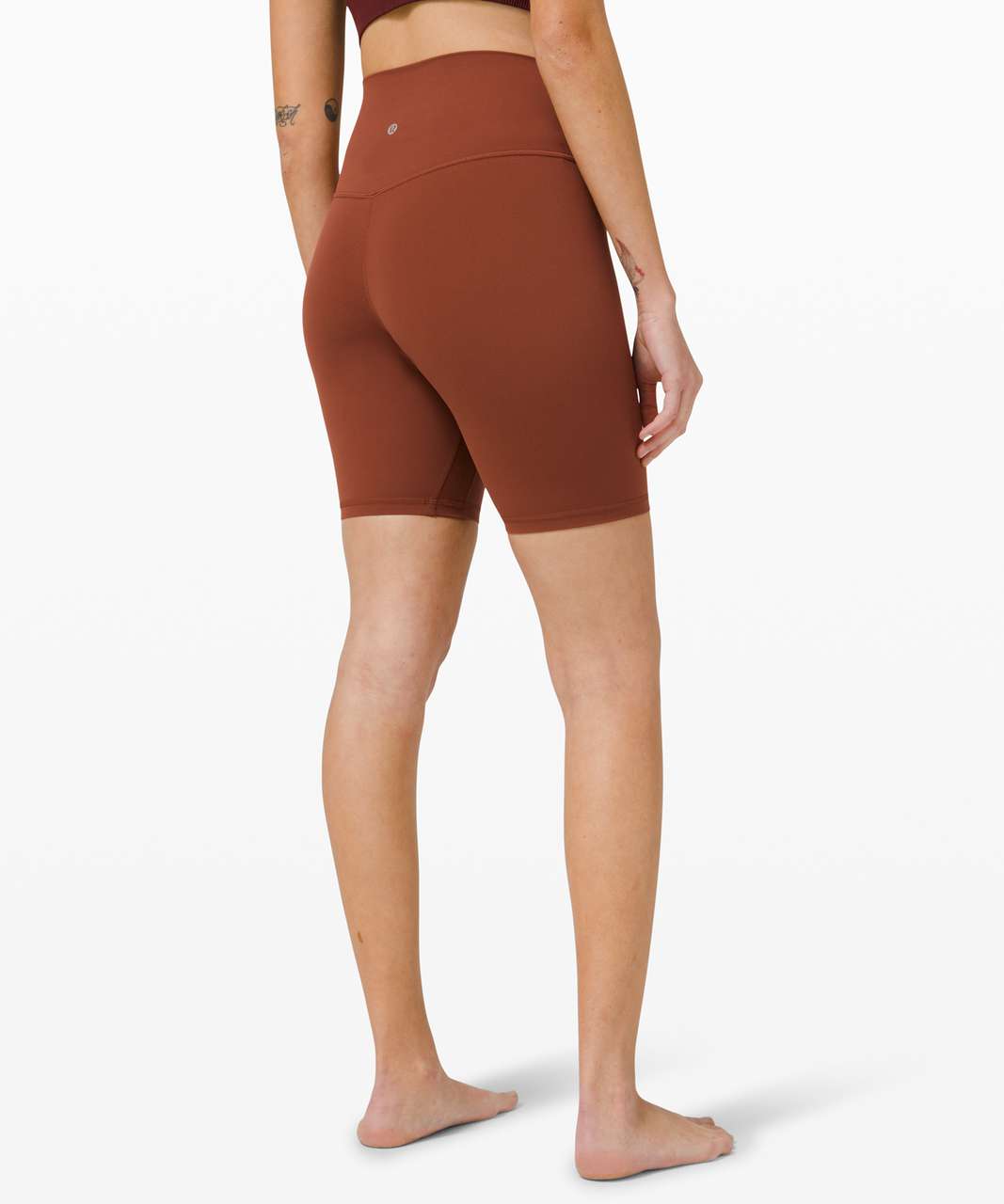 Lululemon Align Short 8 - Dark Terracotta - lulu fanatics