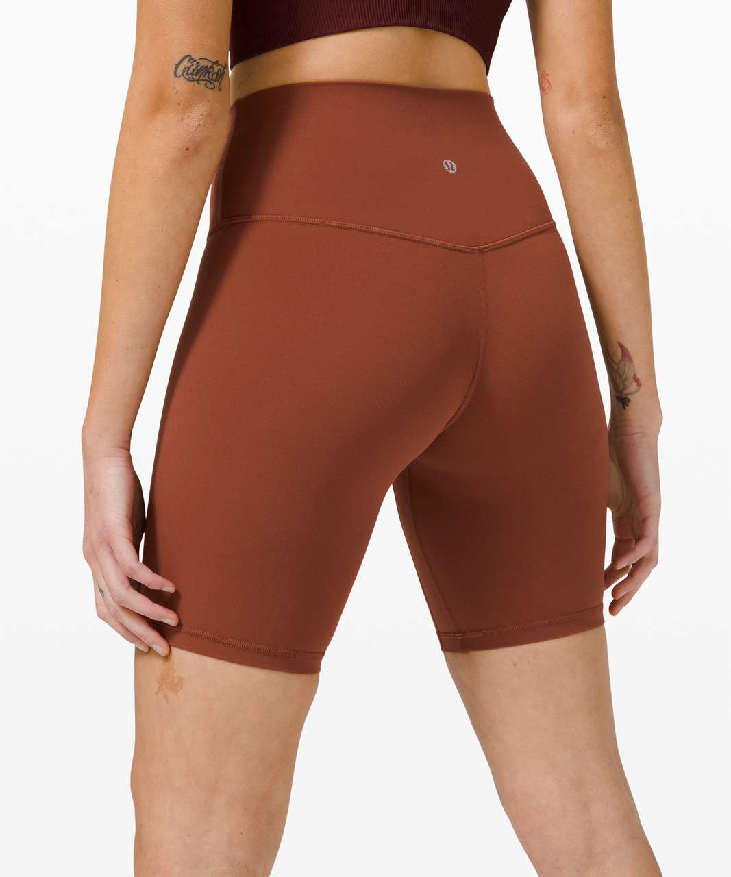 Lululemon Align Short 8 - Dark Terracotta - lulu fanatics