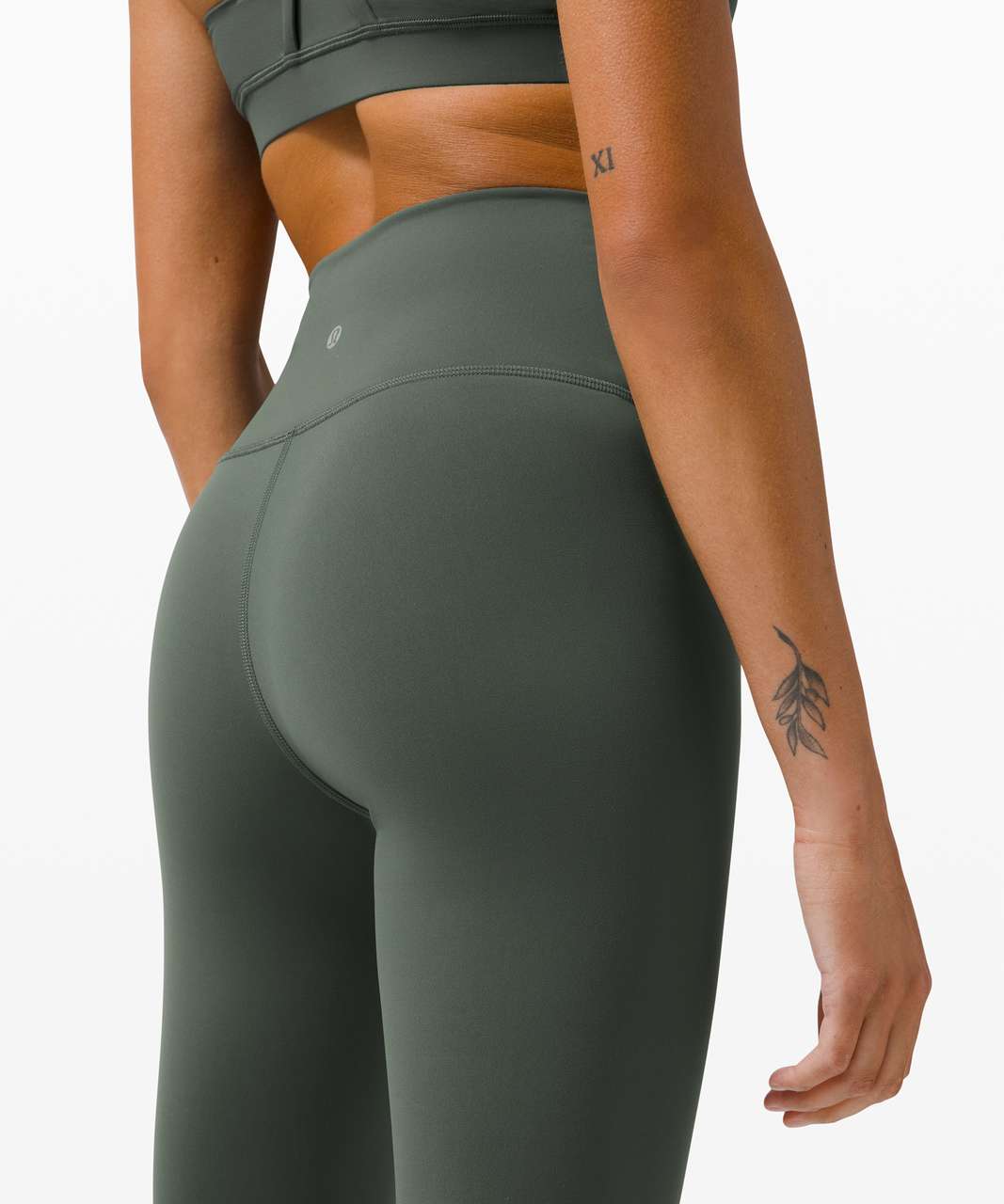 Lululemon Wunder Train High-Rise Tight 28 - Smoked Spruce - lulu fanatics