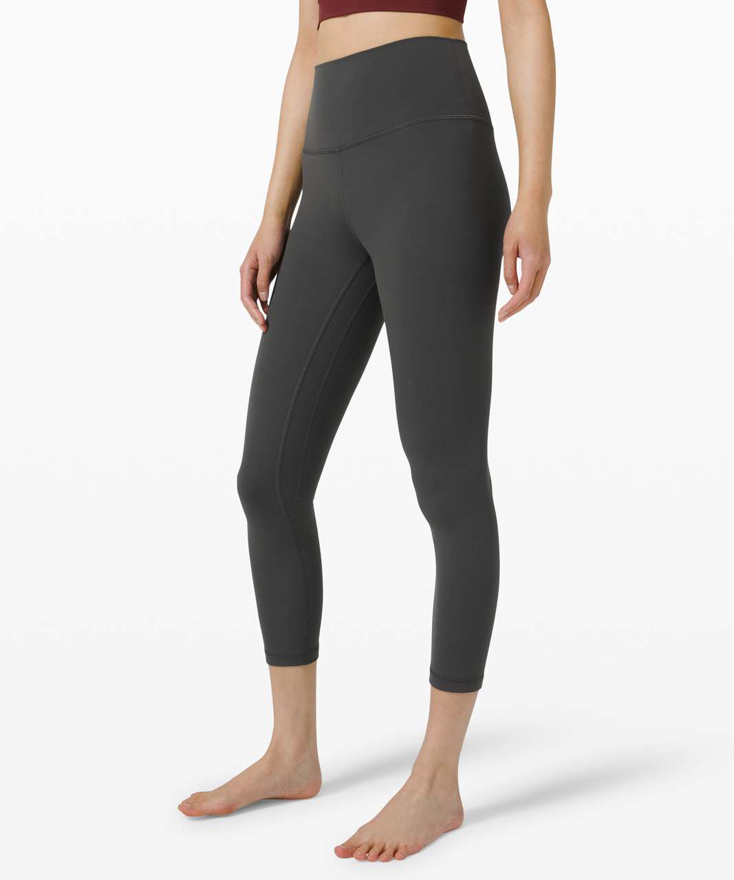 Lululemon Align HR 23” Size 4 - Diamond Dye Pitch Grey Graphite