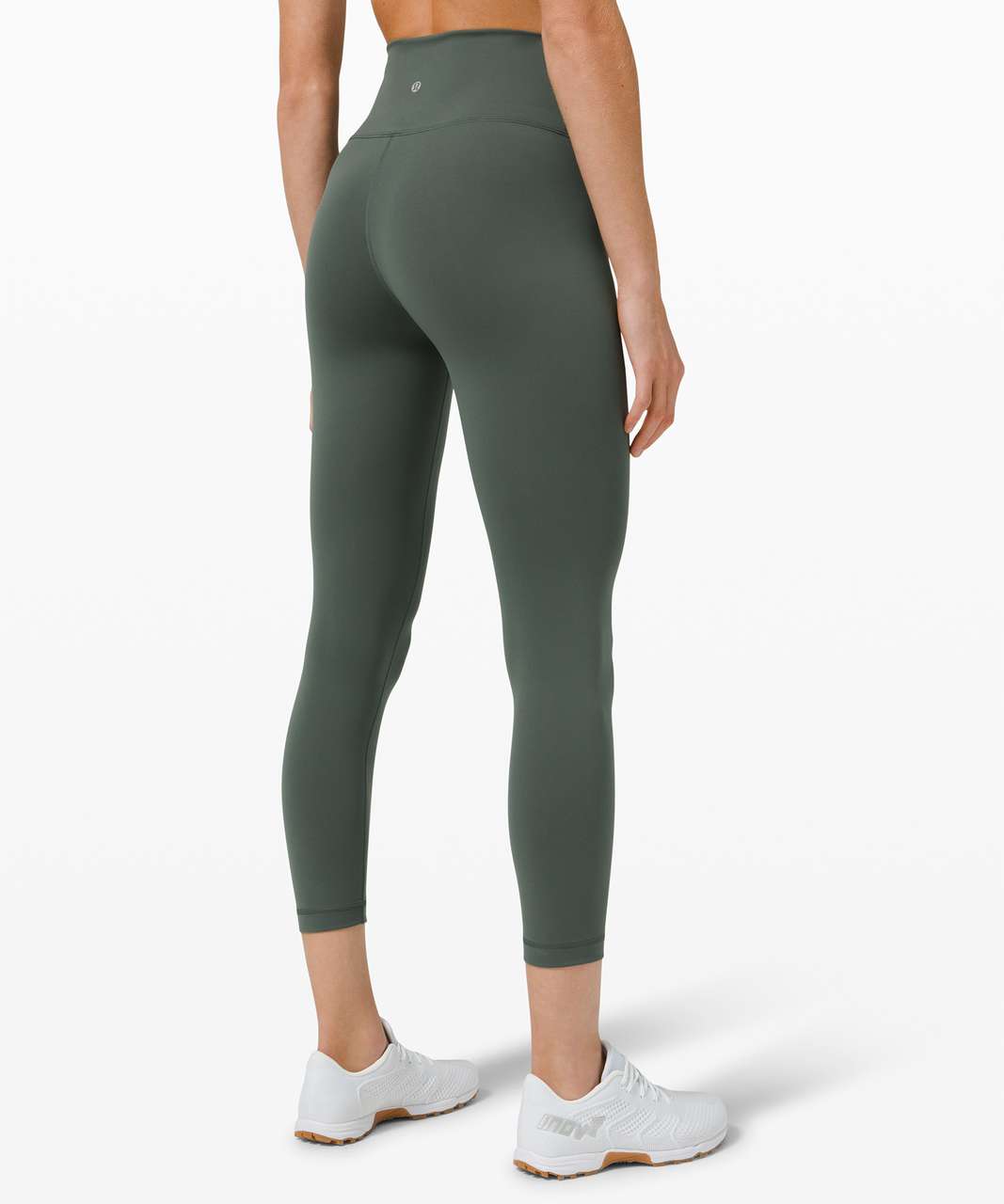 Lululemon Wunder Train High-Rise Crop 23" - Smoked Spruce