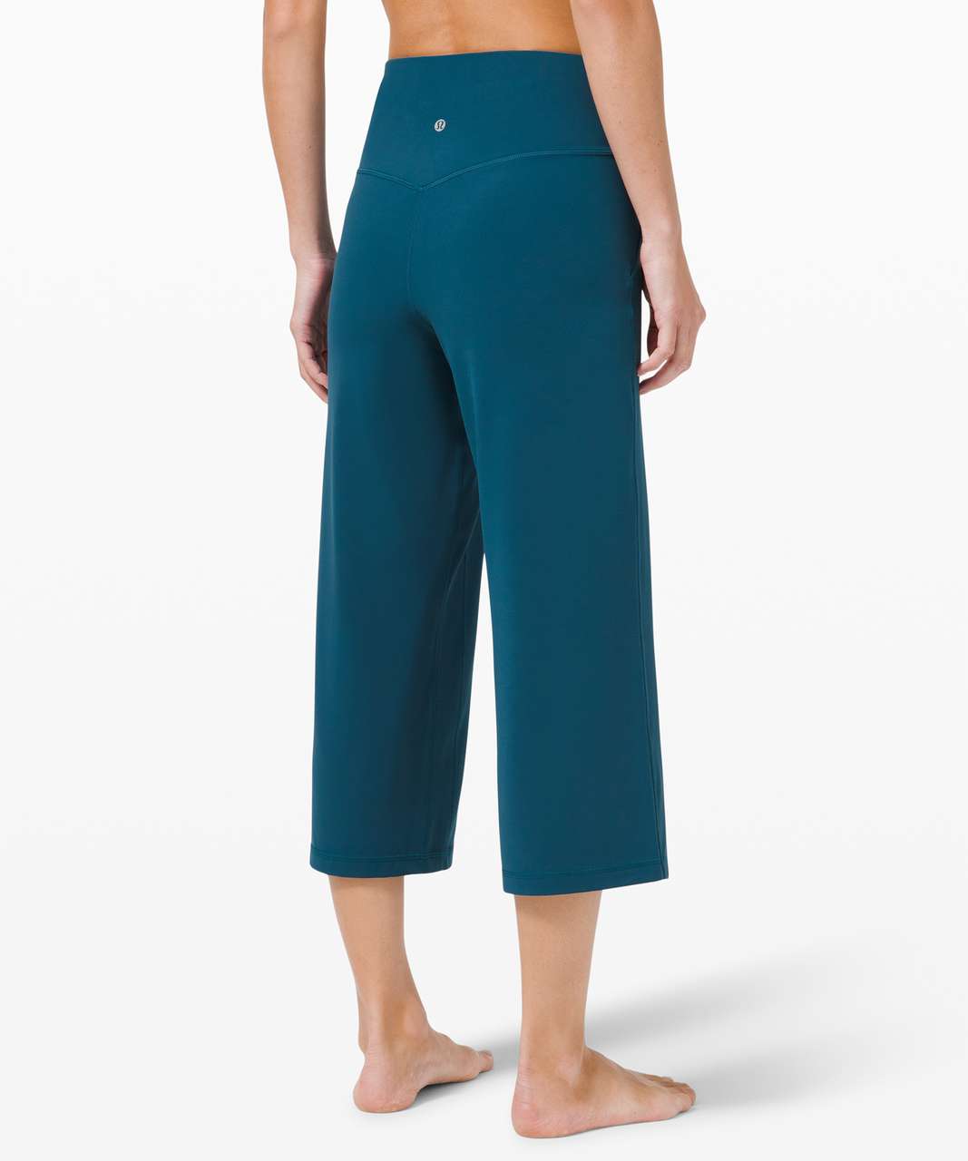 Lululemon Align High-Rise Wide Leg Crop Cropped Workout Pants 23 Navy Blue  8 - $70 - From A Joyful