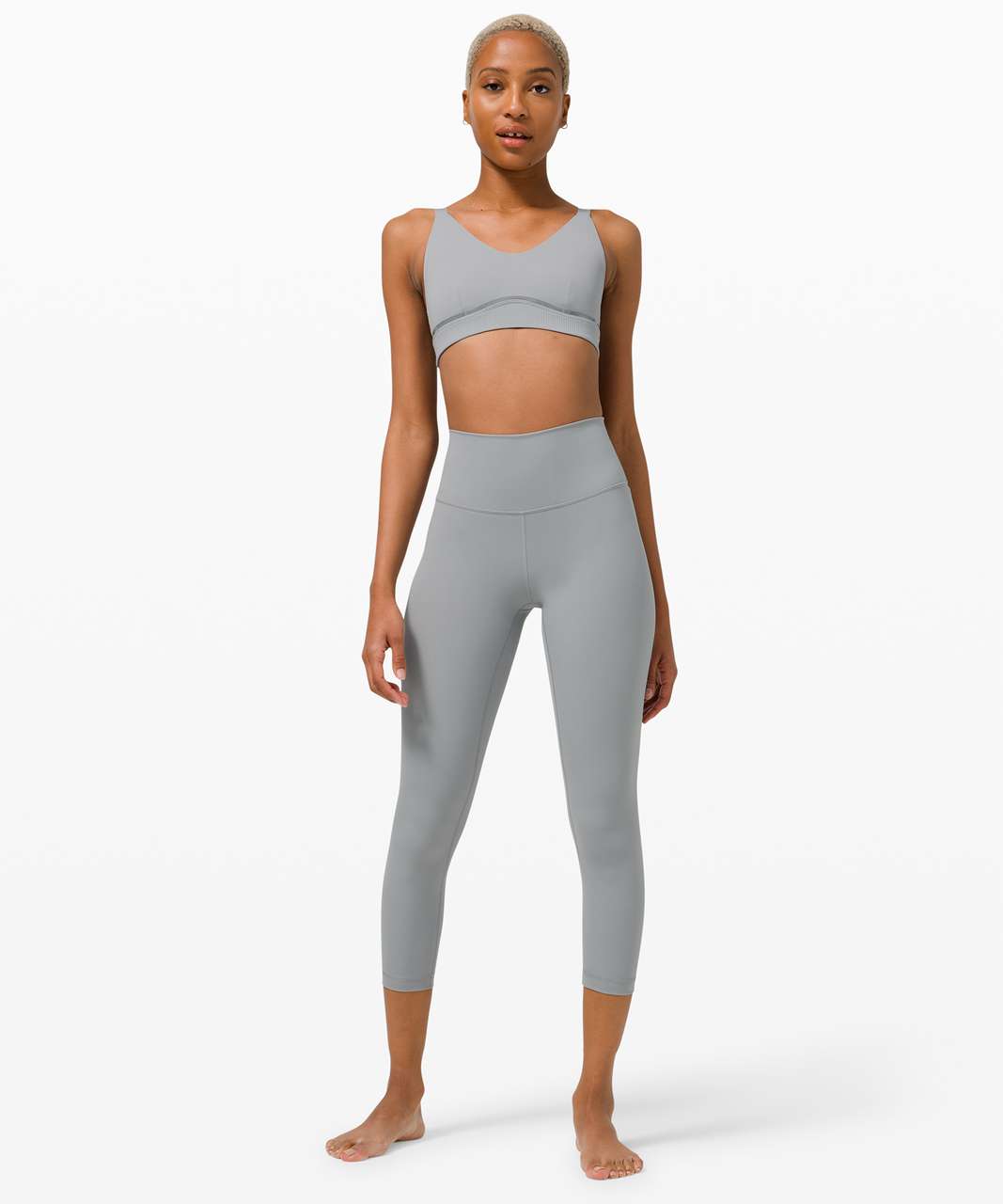 Lululemon Wunder Under High-Rise Crop 23" *Full-On Luxtreme - Rhino Grey