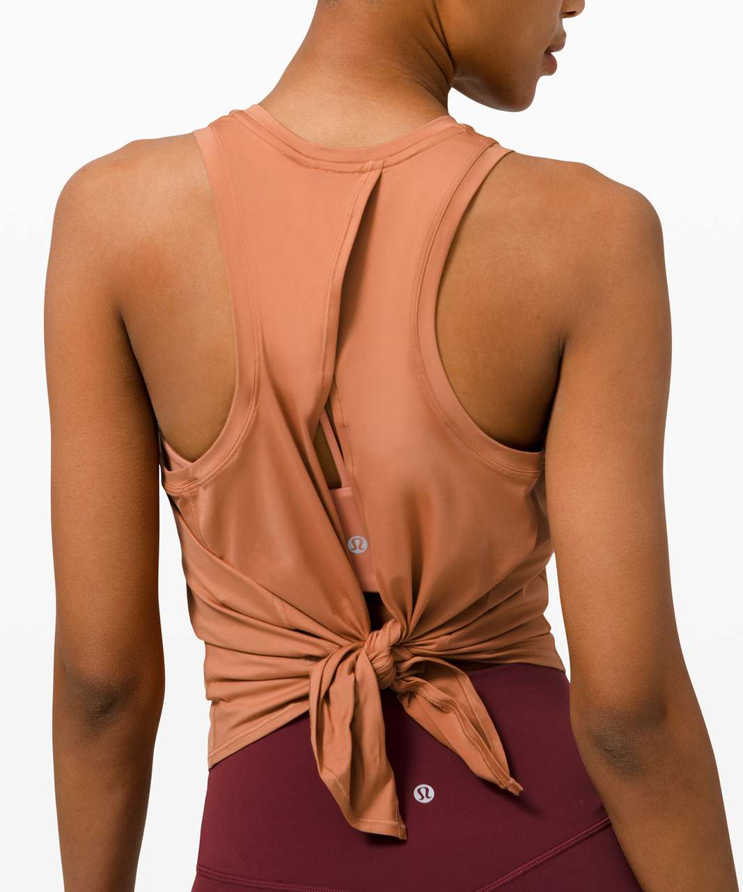 Lululemon All Tied Up Tank Top - Desert Sun - lulu fanatics