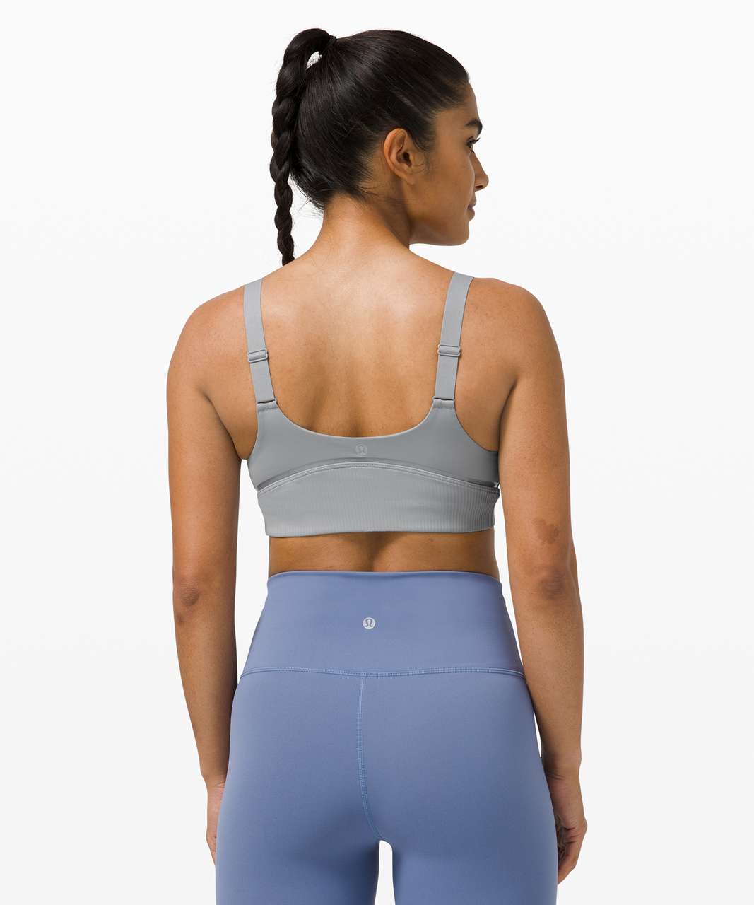 Souluxe Grey Padded Sports Bra