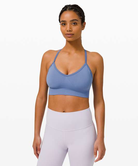 Lululemon Ebb To Street Bra *Light Support, A/B Cup - Vista Green - lulu  fanatics