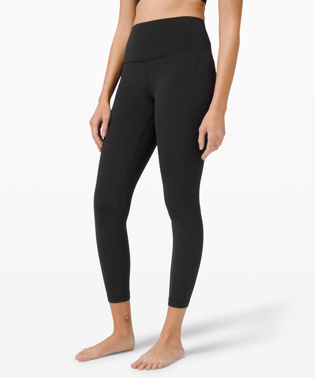 Lululemon Nulu Fold High-Rise Yoga Tight 25" - Black