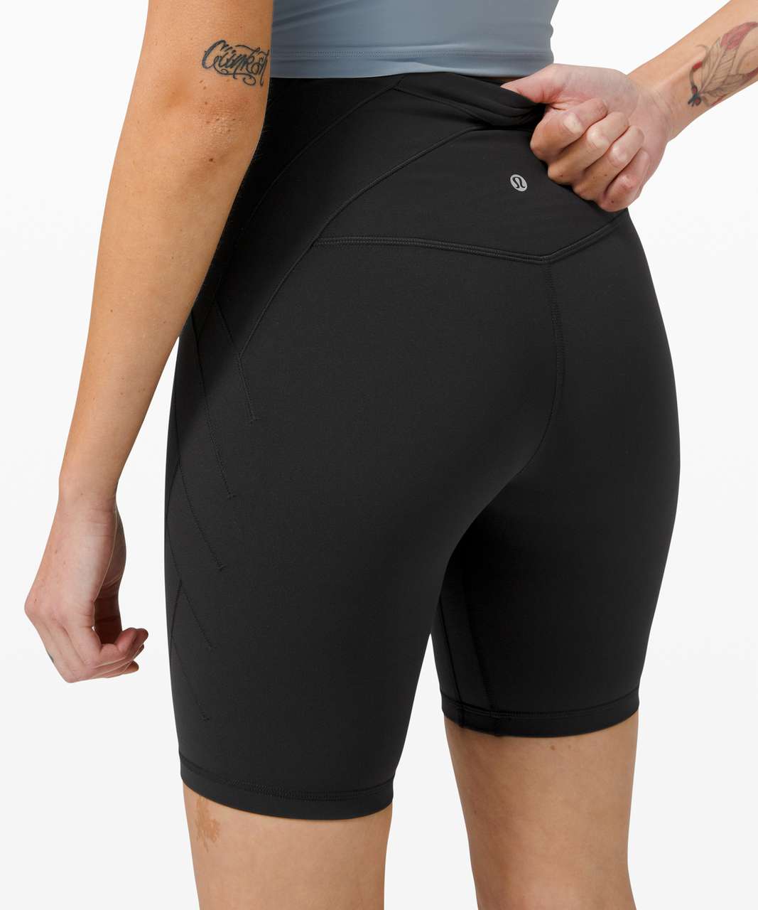 Lululemon Nulu Fold High-Rise Yoga Short 8