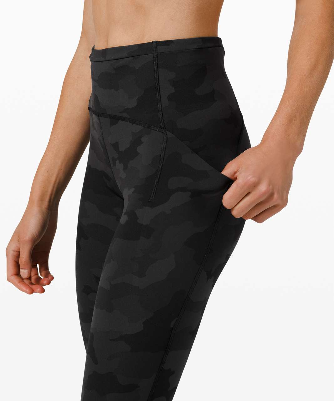 Lululemon Swift Speed High-Rise Tight *25" - Heritage 365 Camo Deep Coal Multi