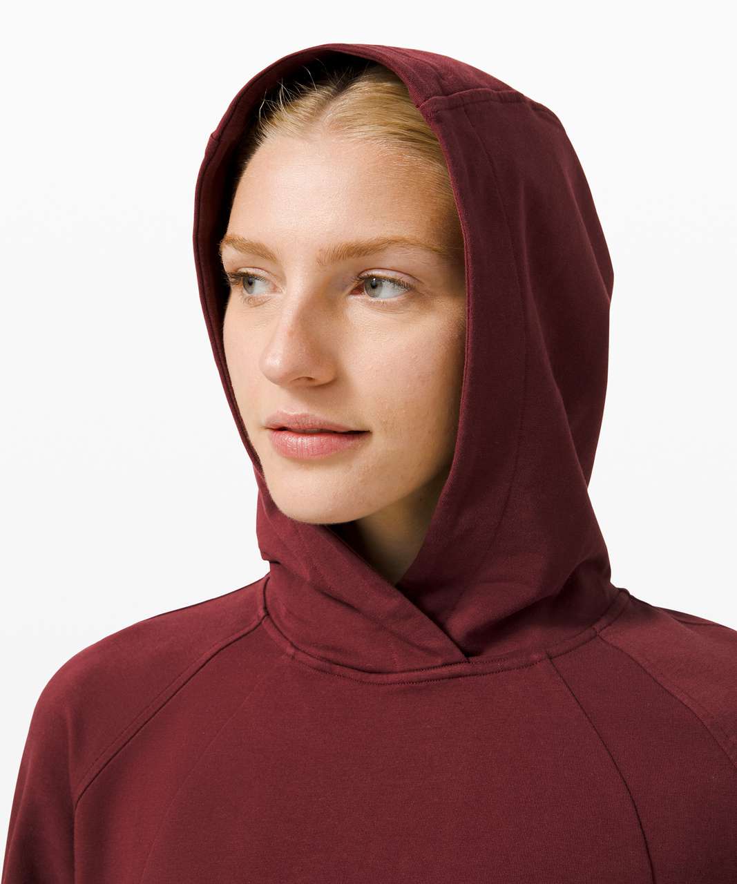 Lululemon Scuba Pullover - Red Merlot