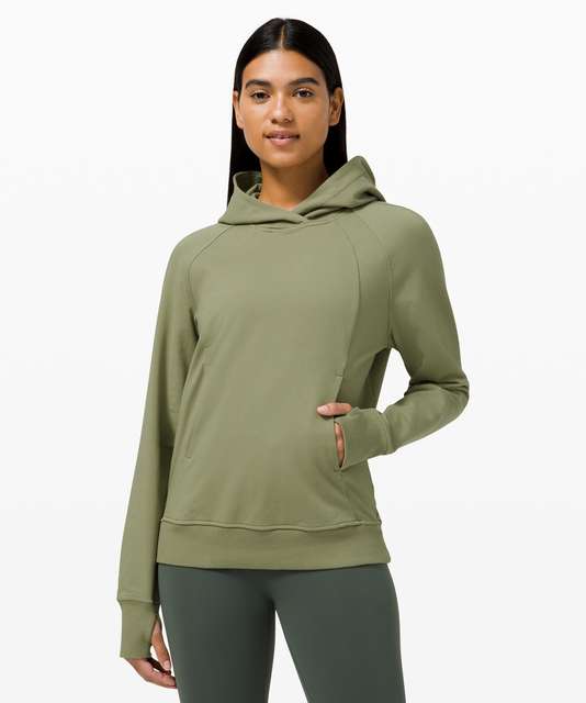 Lululemon Scuba Pullover Hoodie Sweatshirt Washed Tidewater Teal Green Size  4 - $41 (65% Off Retail) - From Kristin