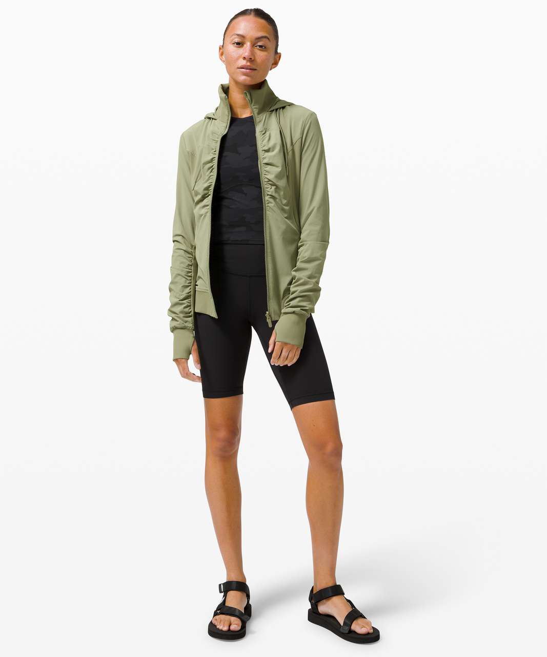 Lululemon Beyond the Studio Pant Slim - Rosemary Green - lulu fanatics