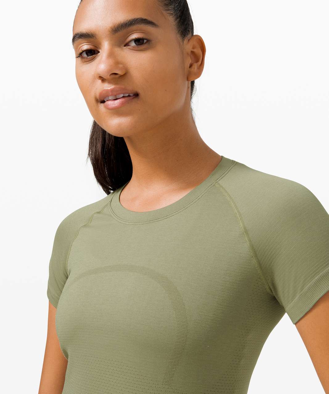 Lululemon Swiftly Tech Long Sleeve 2.0 - Rosemary Green / Green Fern - lulu  fanatics