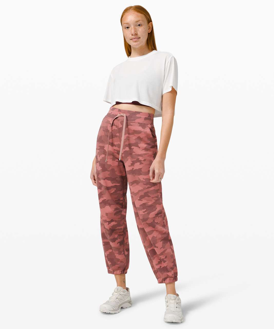 Lululemon Relaxed Fit French Terry Jogger - Heritage 365 Camo Brier Rose Multi