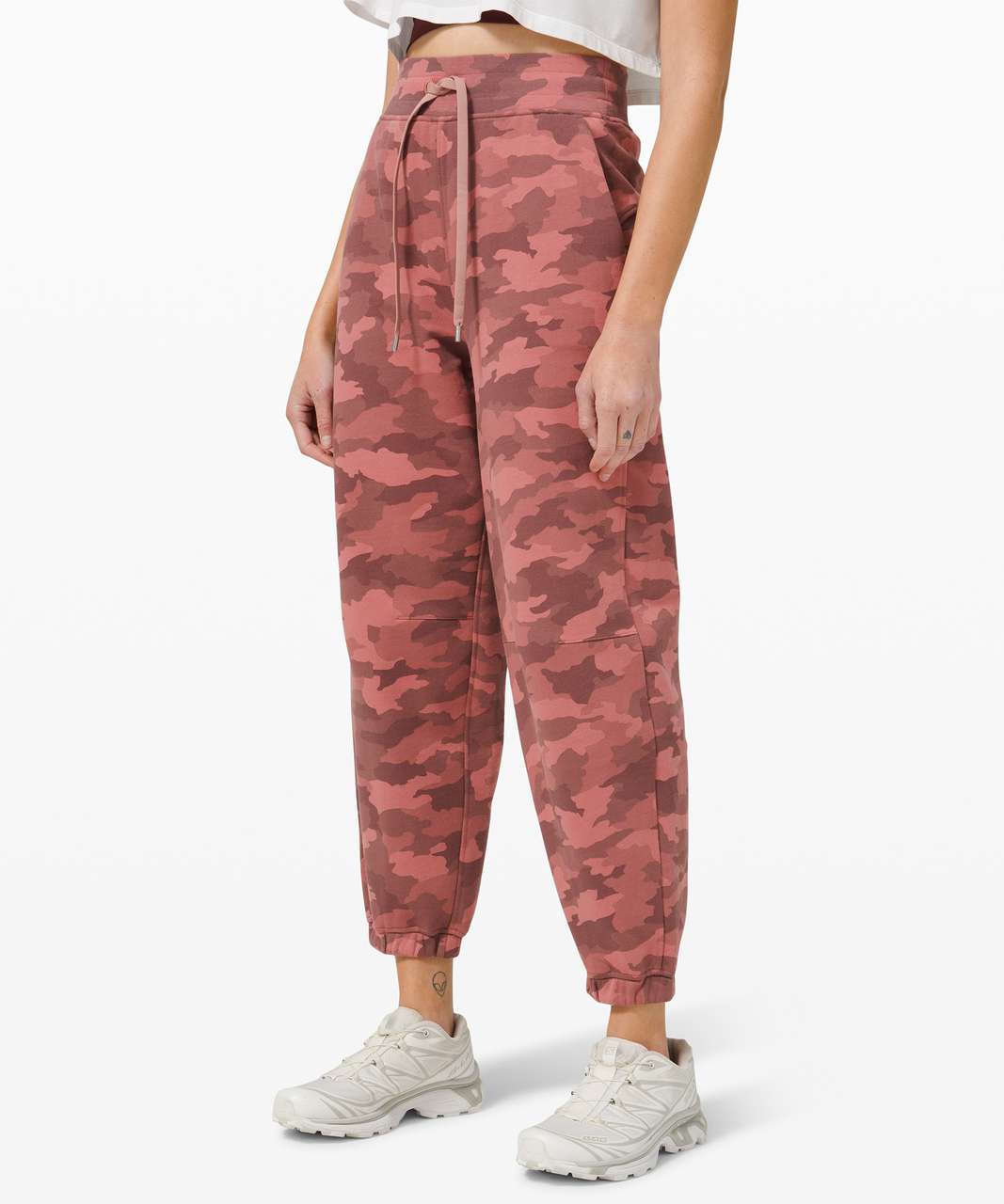 Lululemon Relaxed Fit French Terry Jogger - Heritage 365 Camo Brier Rose  Multi - lulu fanatics