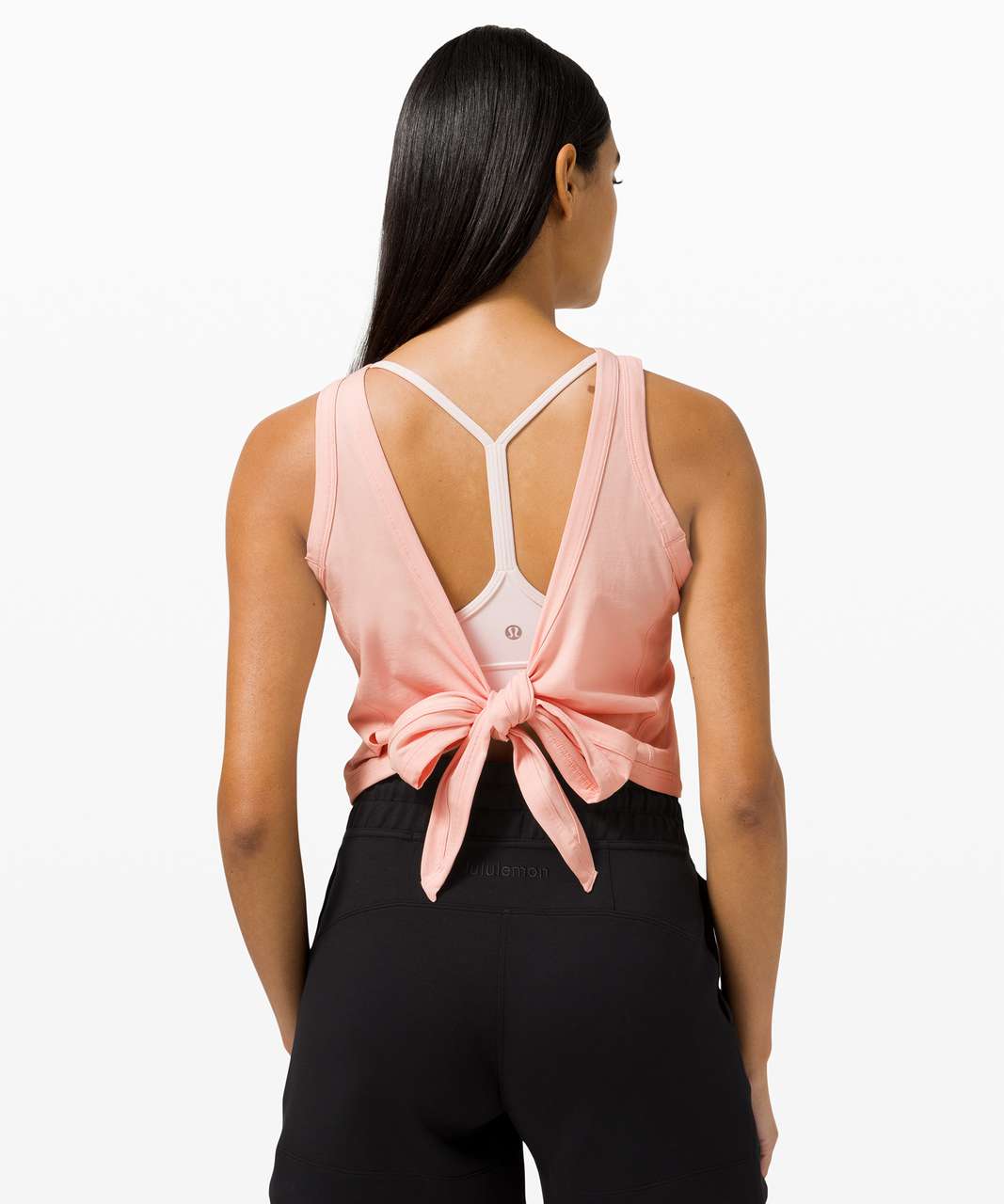 Lululemon Its A Tie Tank - Pink Mist