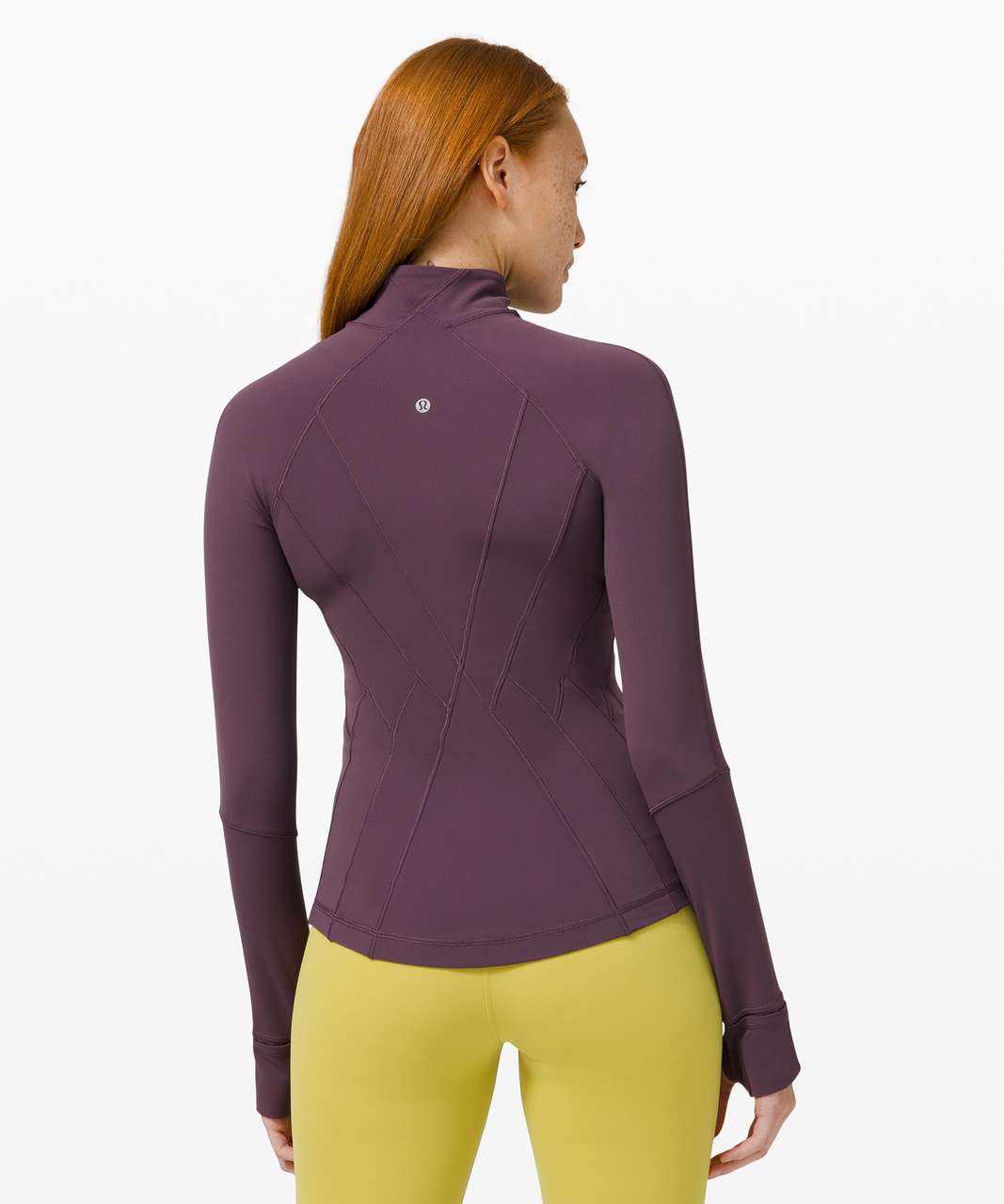 Lululemon Nulu Fold Zip Jacket - Grape Thistle - lulu fanatics