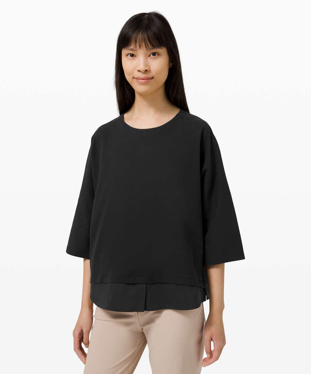 Lululemon Live to Layer Shirt - Black