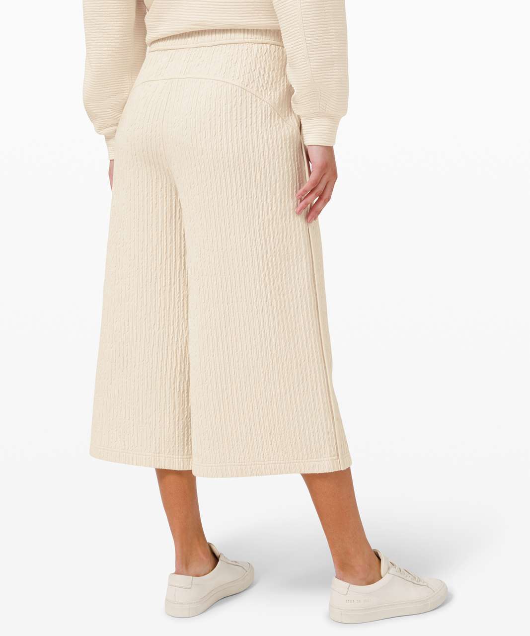 lululemon textured wide leg crop