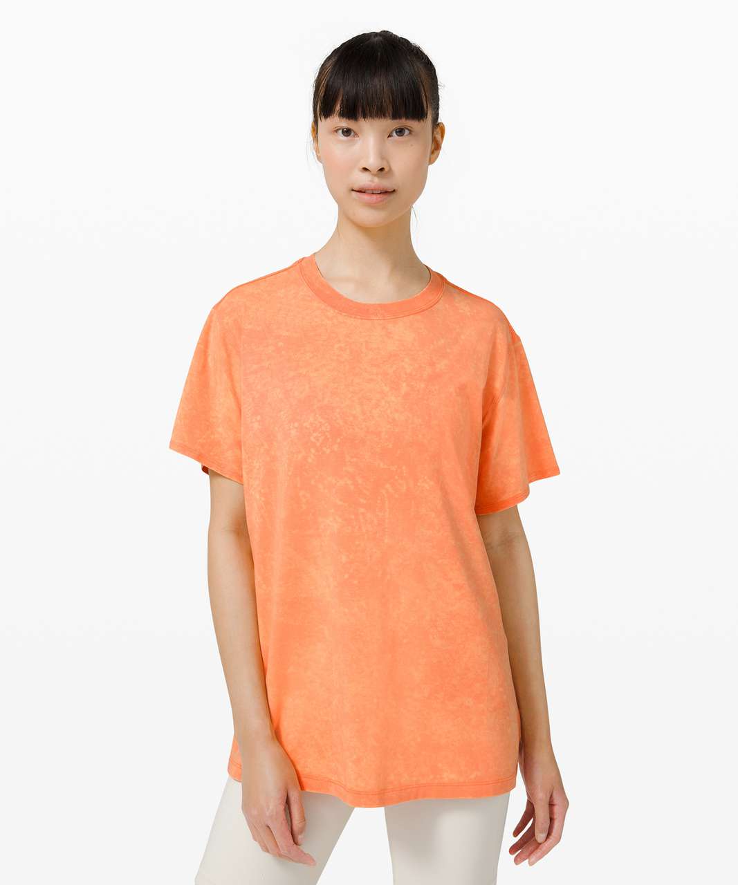 Lululemon All Yours Tee *Cloud - Cloudy Wash Golden Apricot