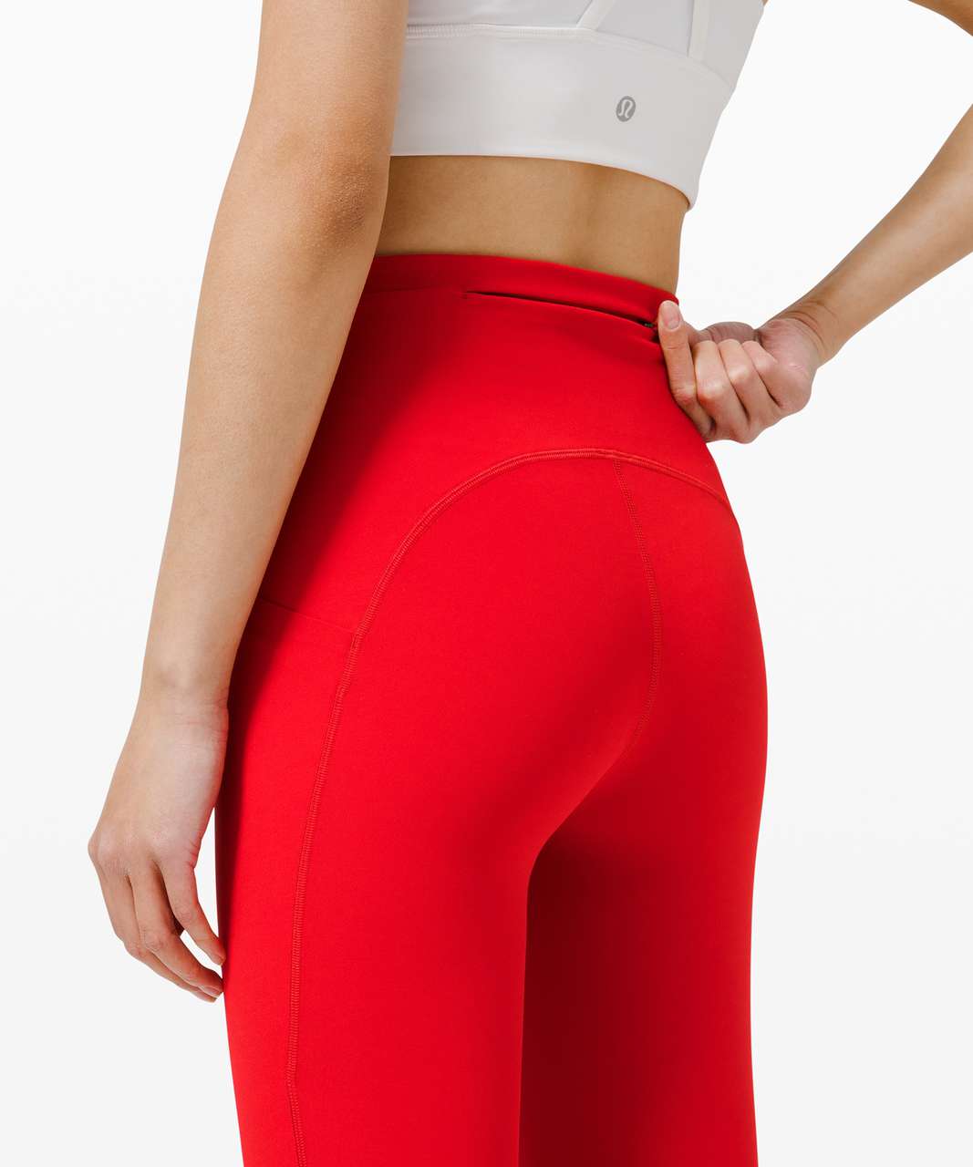 Shop Lululemon Leggings On Sale - Dark Red Swift Speed High-Rise